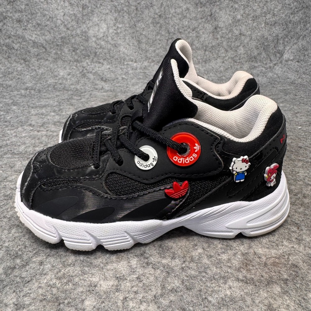 Adidas Hello Kitty Astir Originals Toddler Shoes Size 7.5 HQ1558 Black Sanrio - Picture 3 of 9